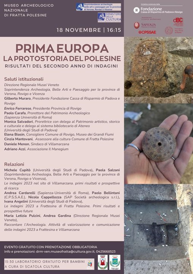 fratta-polesine_archeologico_bilancio-campagne-2023_frattesina_villamarzana_locandina