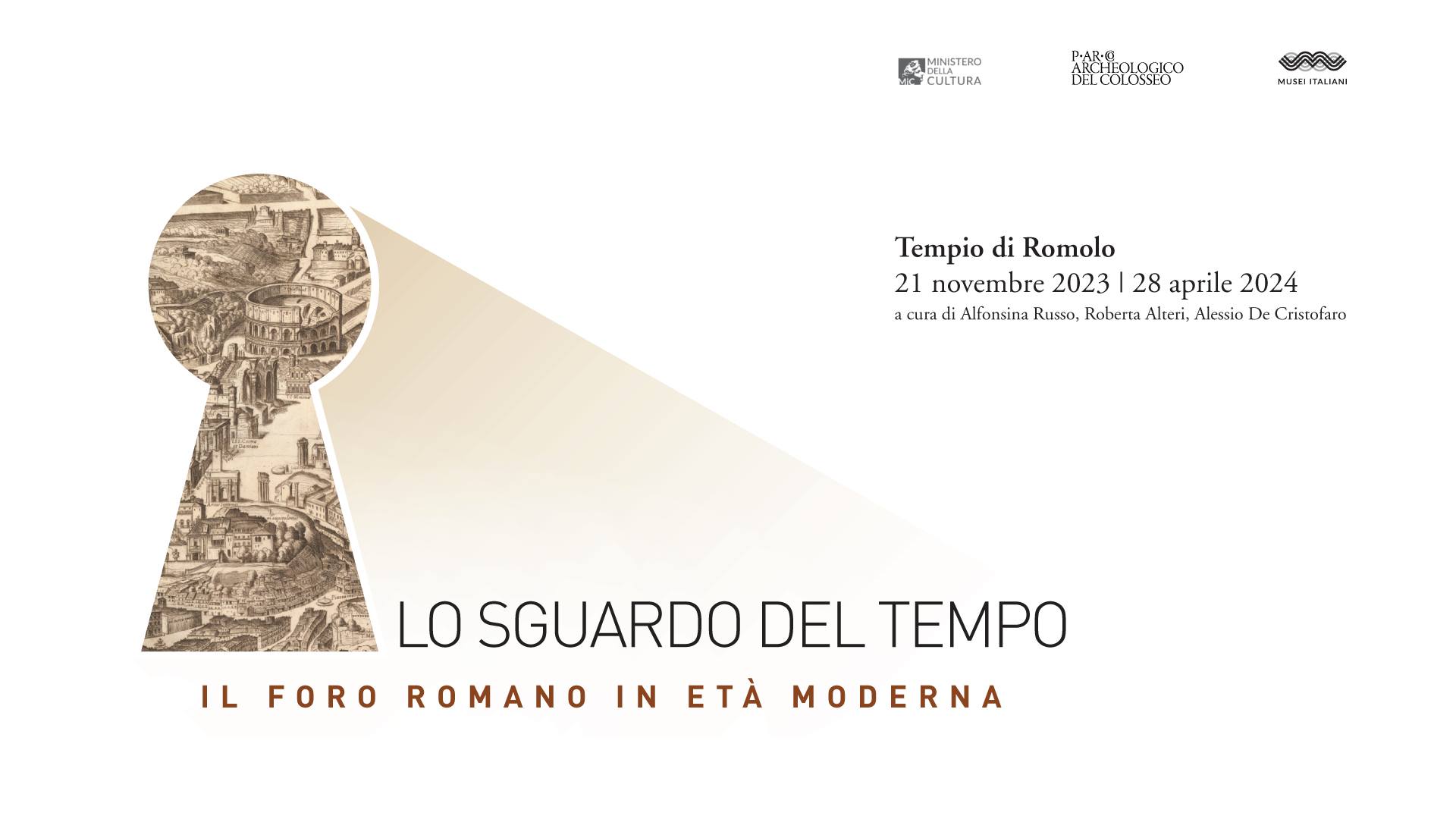 roma_foro-romano_tempio-di-romolo_mostra-lo-sguardo-del-tempo_locandina