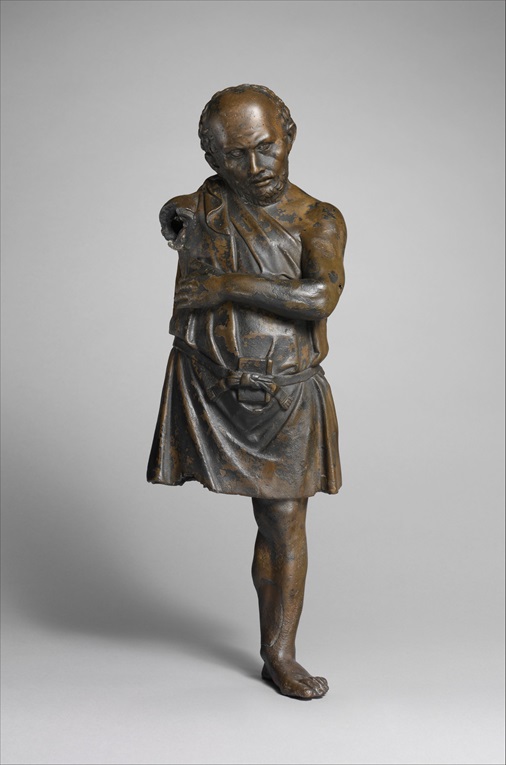 Statuetta in bronzo di un artigiano_metà del I secolo AC__© The Metropolitan Museum of Art, New York