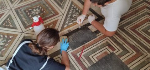 napoli_accademia-belle-arti_convegno-mosaico-conservazione-restauro-valorizzazione_restauro-mosaici_foto-aban