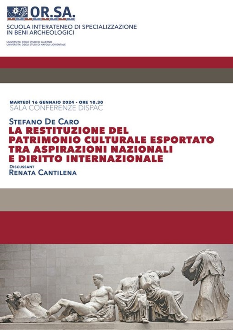 napoli_dispac_conferenza-restituzione-del-patrimonio-culturale_stefano-de-caro_locandina