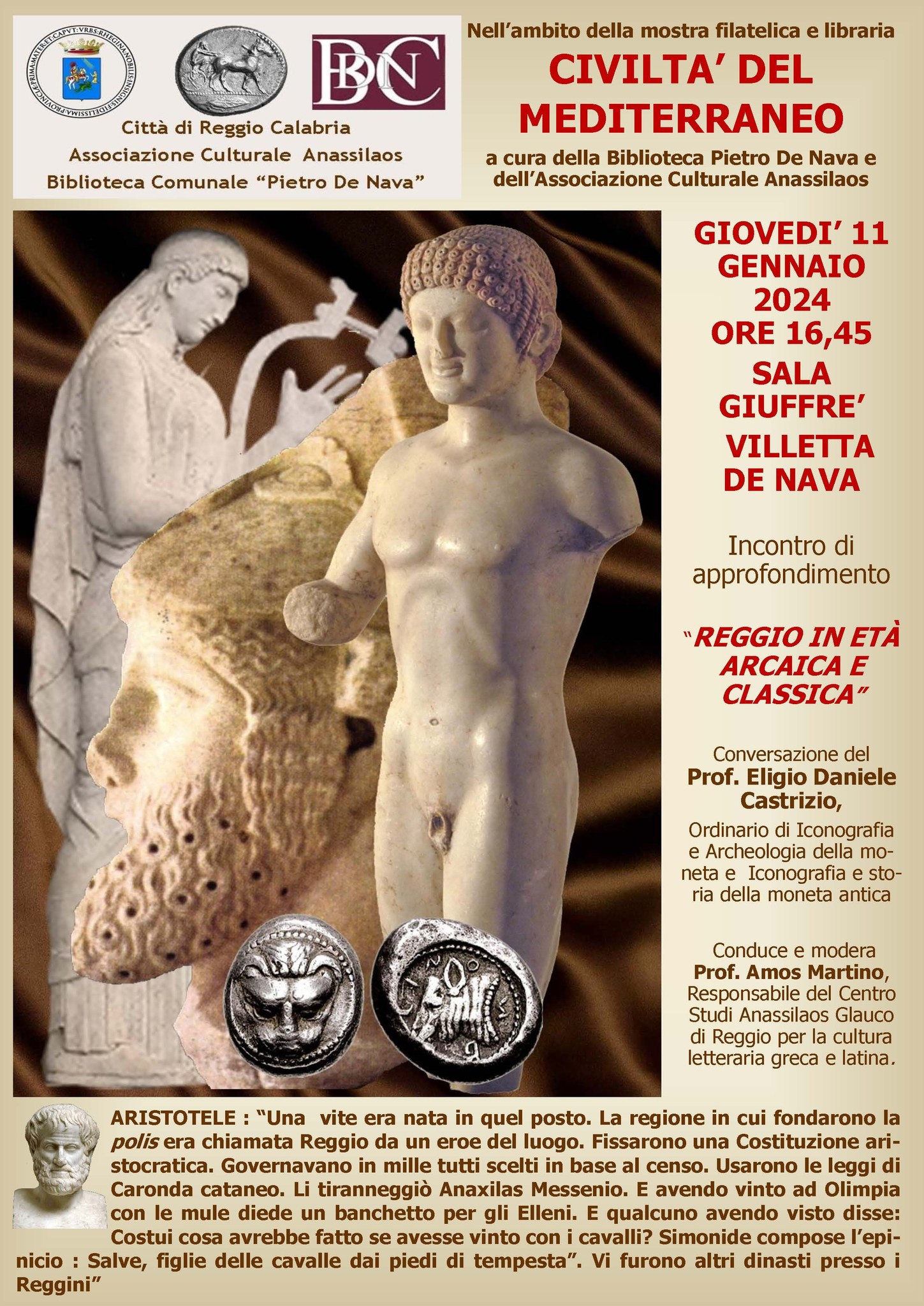 reggio-calabria_biblioteca-de-nava_civiltà-del-mediterraneo_castrizio-11-gennaio_locandina
