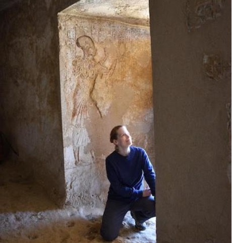 egitto_tell-el-amarna_egittologa-jacquelyn-williamson_foto-arce