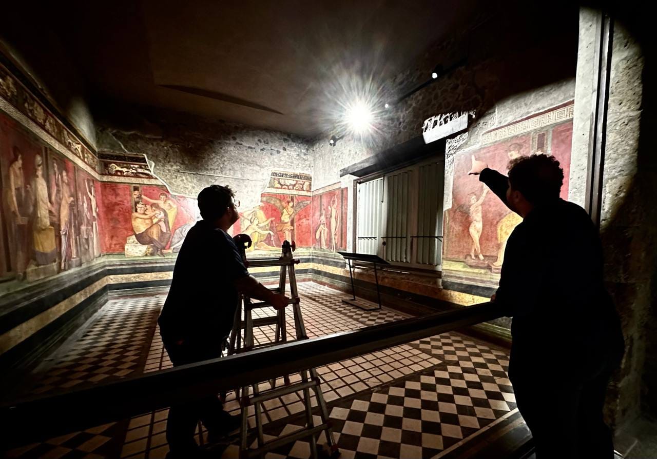 pompei_parco_villa-dei-misteri_prove-tecniche-di-illuminazione_foto-parco-archeologico-pompei