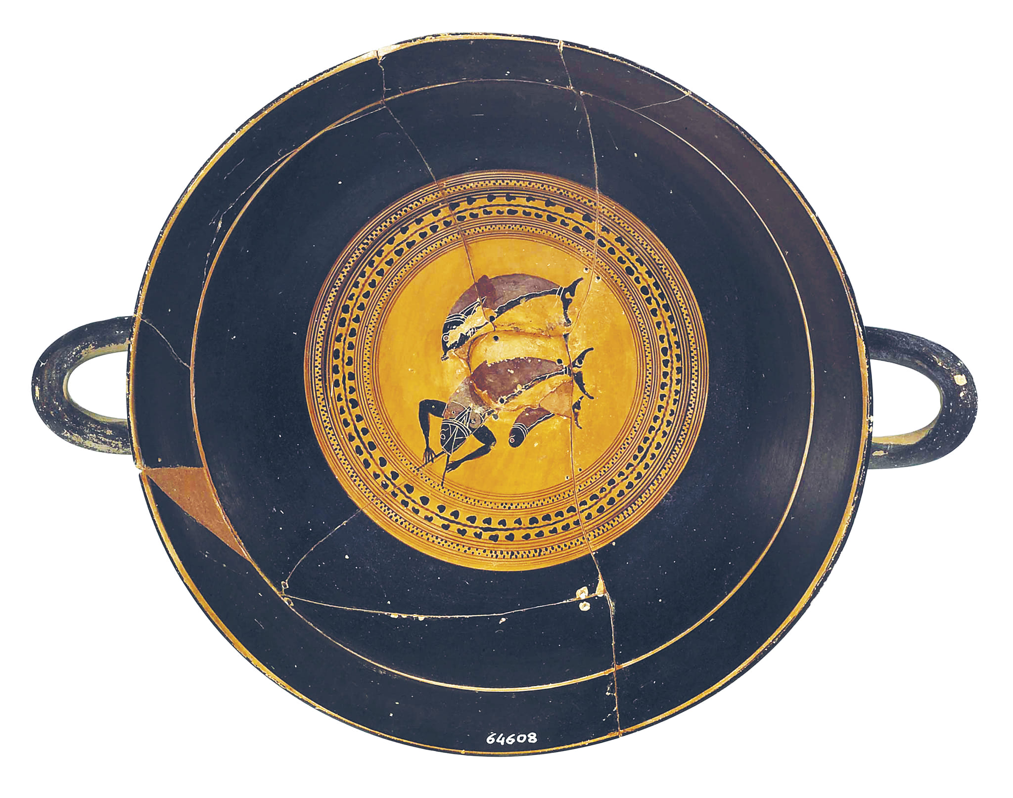 roma_villa-giulia_mostra-Spina etrusca a Villa Giulia-Un grande porto nel Mediterraneo_coppa-con-delfini_foto-etru