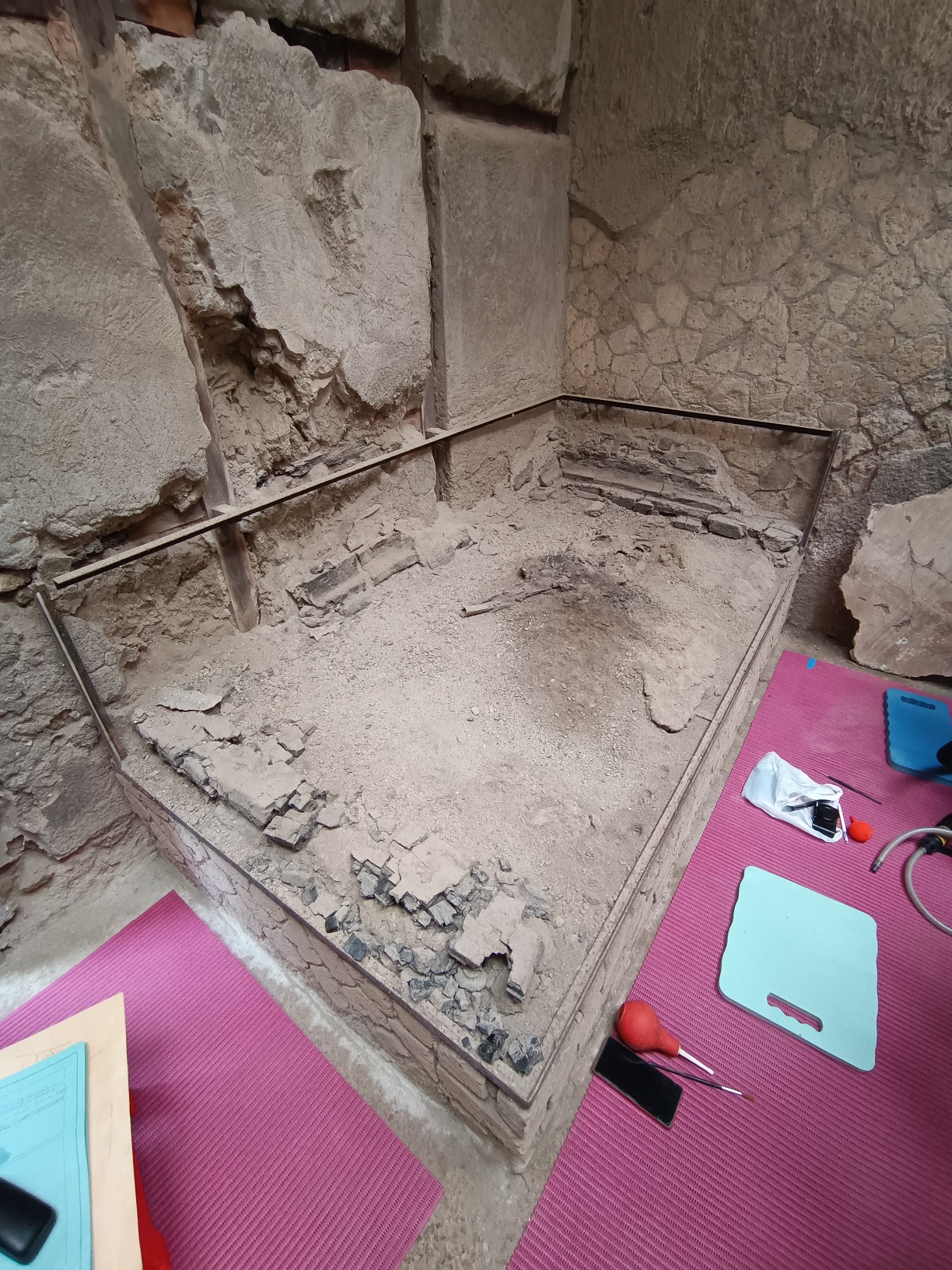 ercolano_sede-augustali_stanza-custode_restauri_foto-paerco