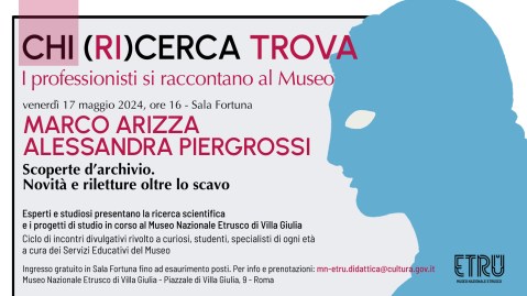 roma_villa-giulia_chi-ricerca-trova_incontro-arizza-piegrossi_locandina