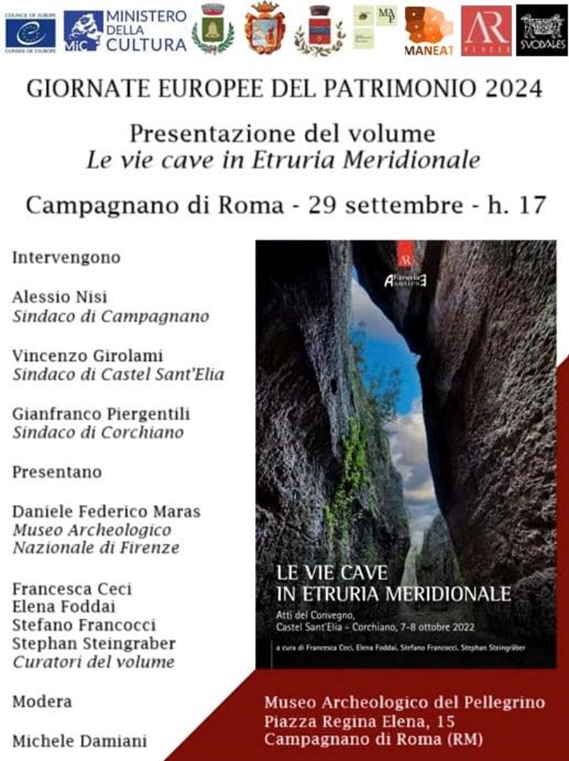 campagnano_archeologico_gep-2024_libro-le-vie-cave-in-etruria-meridionale_presentazione_locandina