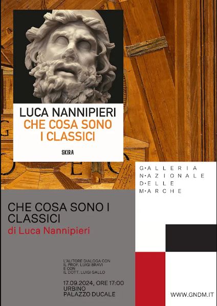 urbino_galleria-delle-marche_libro-che-cosa-sono-i-classici_di-luca-nannipieri_presentazione_locandina