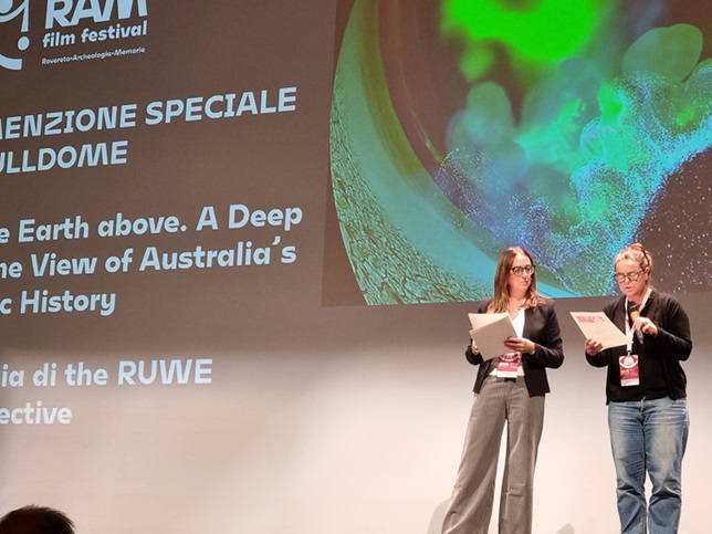 rovereto_RAM-film-festival-2024_vincitori_menzione-speciale-fulldome_foto-graziano-tavan