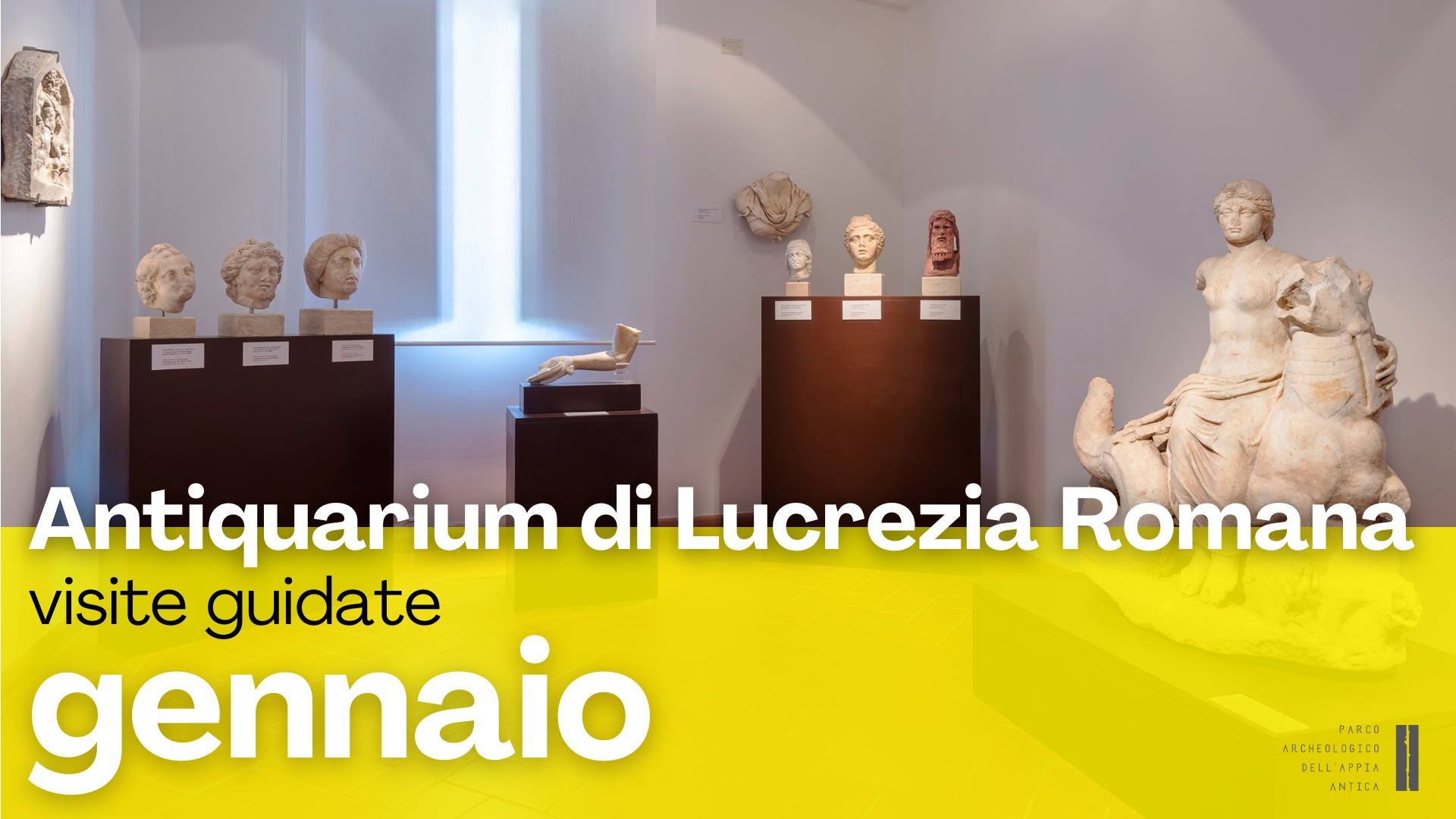appia-antica_antiquarium-di-lucrezia-romana_visite-guidate_locandina