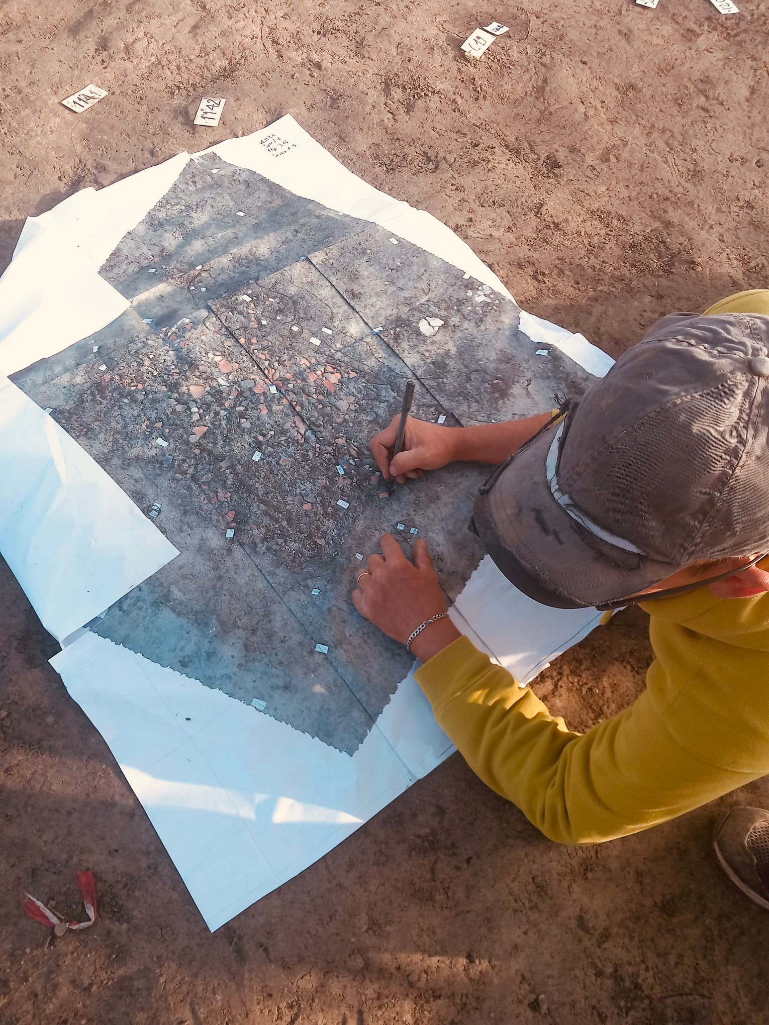 villamarzana_sito-protostorico_campagna-2024_rilievo-planimetrico_foto-drm-ven