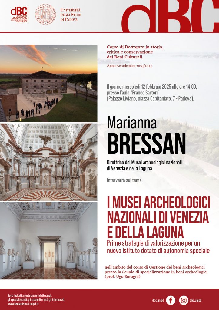 padova_liviano_seminario-i-musei-archeologici-nazionali-di-venezia-e-della-laguna_bressan_locandina