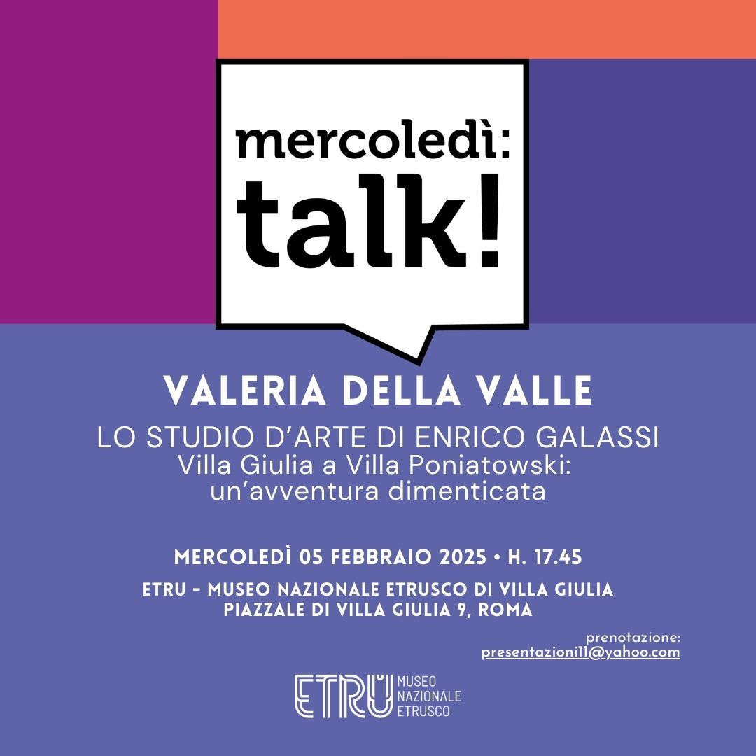 roma_villa-giulia_mercoledì-talk_valeria-della-valle_locandina
