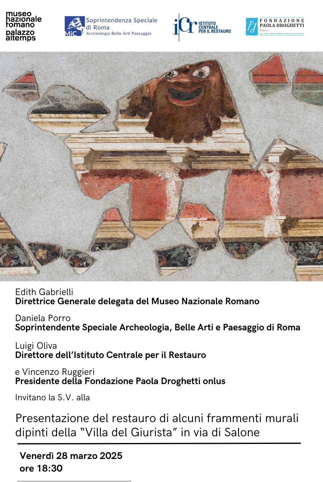 roma_palazzo-altemps_presentazione-restauri-dipinti-villa-del-giurista_locandina