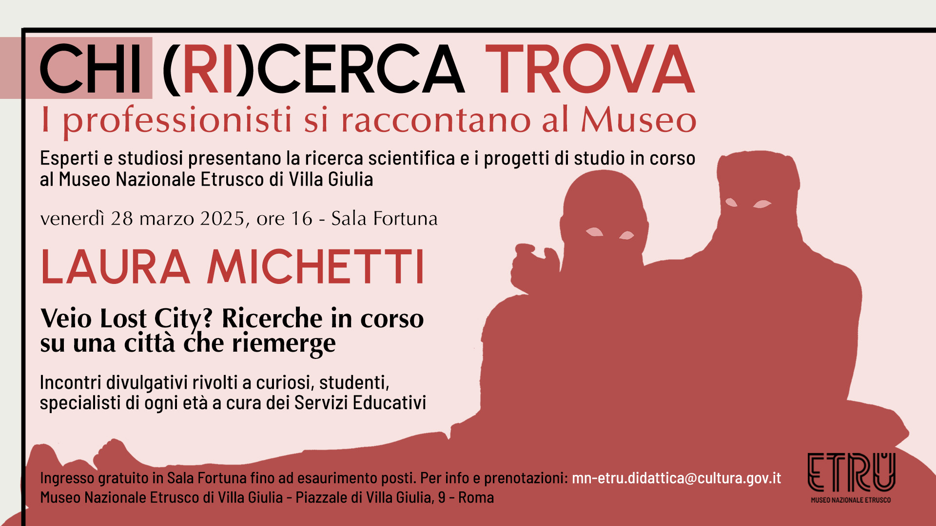 roma_villa-giulia_chi-ri-cerca-trova_veio-lost-city_laura-michetti_locandina