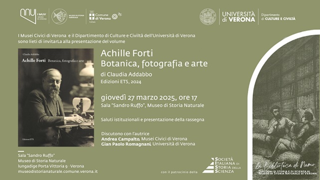 verona_storia-naturale_biblioteca-di-nemo_dialoghi-di-storia-e-scienza_libro-achille-forti-botanica-fotografia-arte_presentazione_locandina